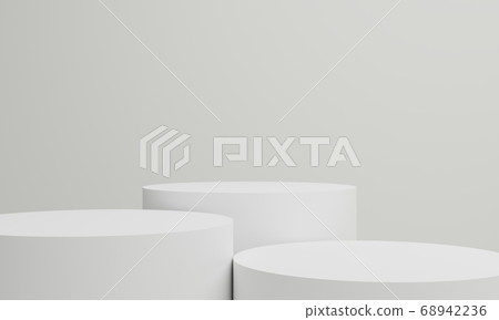 Circular abstract 3DCG image background 68942236