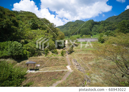 長野縣八k澤石原水道建設及人行道小川村(無人機鳥瞰) 長野縣八k澤石原水道建設及人行道小川村(無人機鳥瞰) 68943022