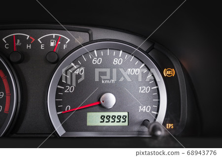 Car mileage display 99999km odometer Car mileage display 99999km odometer 68943776