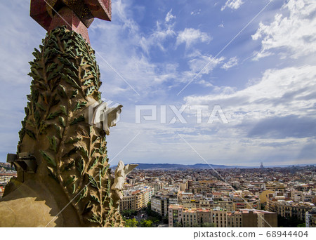 View from the Sagrada Familia tower View from the Sagrada Familia tower 68944404