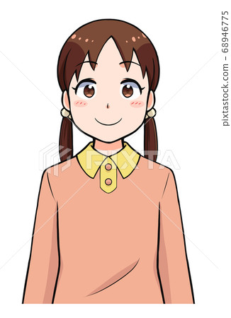 女孩上半身 68946775