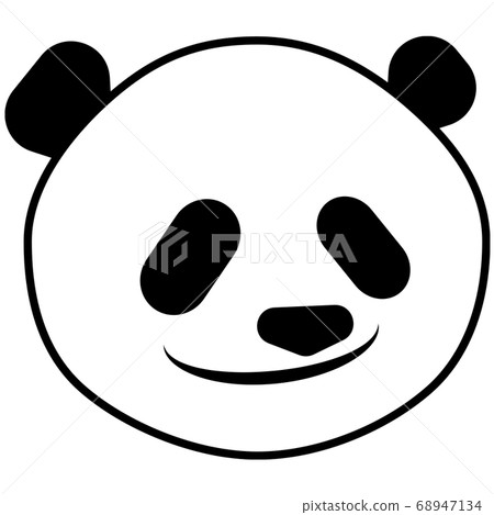 Nihil panda unique panda face 68947134