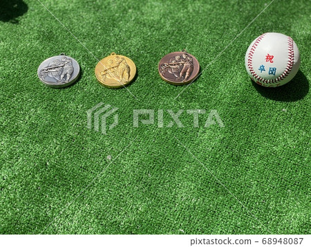 Graduation baseball 68948087