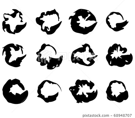 日本圓線素材集 68948707