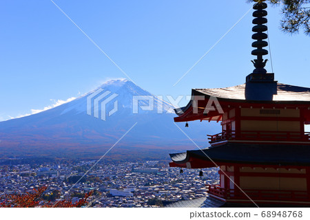 五層和富士山 五層和富士山 68948768