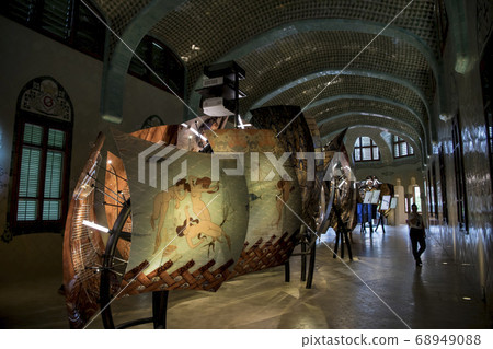 Model Nismo architecture in Barcelona Sant Pau Hospital 68949088