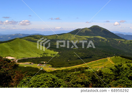九重山星石登山徒步路線，同時欣賞九重山脈和阿蘇戈達克的美景 68950292