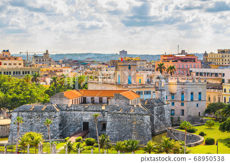 Havana, Cuba Town Skyline Havana, Cuba Town Skyline 68950538