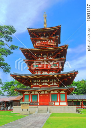 [奈良縣]晴天下的藥師寺（西塔） 68951217