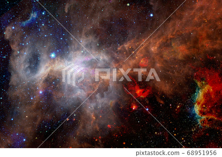 Deep space. Elements of this image furnished by NASA. Deep space. Elements of this image furnished by NASA. 68951956