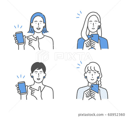 Women icon set Women icon set 68952360