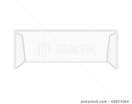 Soccer goal illustration 68953064