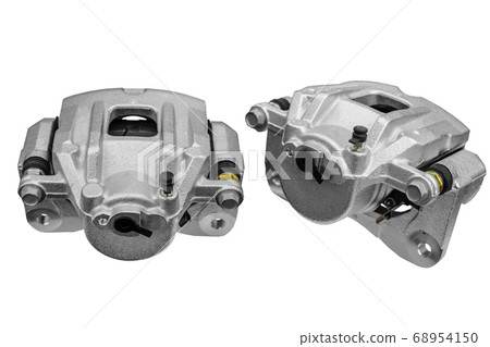 Cylinder assy, front disc brake on a white background 68954150