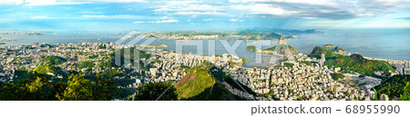 Cityscape of Rio de Janeiro in Brazil 68955990