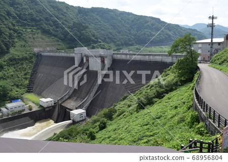 Gassan Dam Tsuruoka City, Yamagata Prefecture 68956804
