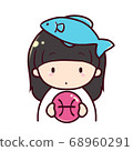我和可愛的孩子們做了12個星座角色。 68960291