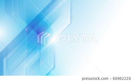 Futuristic Abstract Electronic Circuit Connection technology Background. High Tech Computer Futuristic Abstract Electronic Circuit Connection technology Background. High Tech Computer 68962228