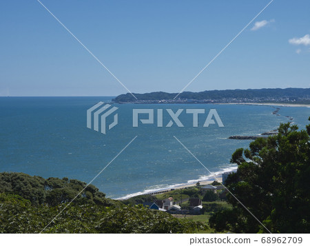 A view of the midsummer seen from near the Taito Saki Lighthouse 68962709