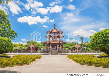pavilion in 228 peace park, Taipei, taiwan pavilion in 228 peace park, Taipei, taiwan 68965662