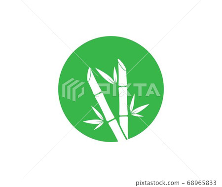 Bamboo with green leaf for your logo icon vector template Bamboo with green leaf for your logo icon vector template 68965833