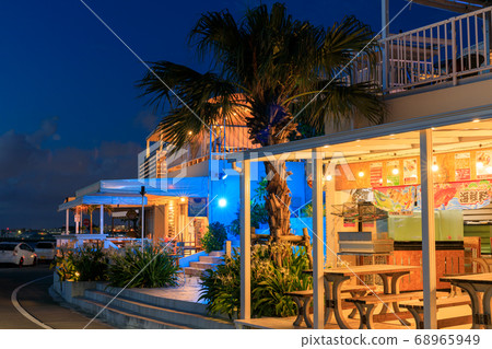 Okinawa superb view _ night view of Senagajima Umikaji terrace 68965949