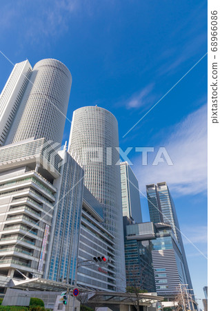 Aichi_Image of skyscraper in front of Nagoya station Aichi_Image of skyscraper in front of Nagoya station 68966086