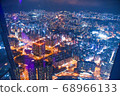 Night view of Hong Kong 68966133