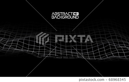 Music abstract background blue. Equalizer for music, showing sound waves with music waves, music background equalizer vector concept. Music abstract background blue. Equalizer for music, showing sound waves with music waves, music background equalizer vector concept. 68968345