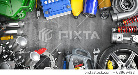 Car parts, spares and accesoires. Auto service and 68969488