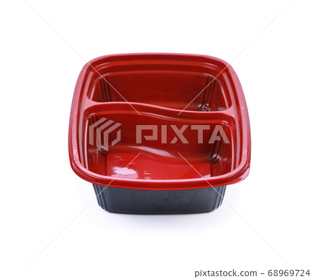plastic empty bowl on white background 68969724