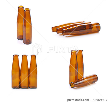 glass bottle isolated on white background glass bottle isolated on white background 68969907