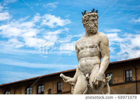 Fountain of the Neptune - Piazza della Signoria Tuscany Italy Fountain of the Neptune - Piazza della Signoria Tuscany Italy 68971079