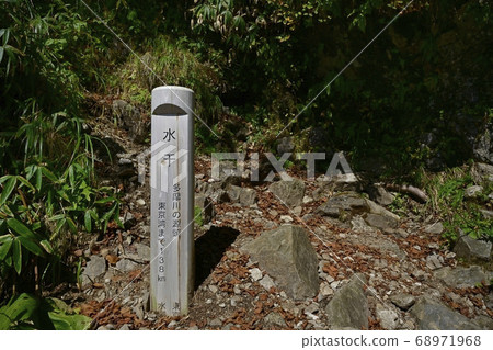 The end of the Tama River headwaters 68971968