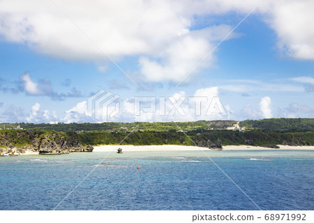 Yoron Island as seen from the ferry 68971992