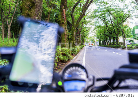 Image cut of bike touring Tokyo 68973012