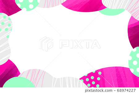 Colorful and simple general-purpose frame 68974227