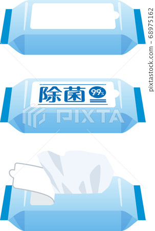 Disinfecting wet tissue (bag type) 68975162