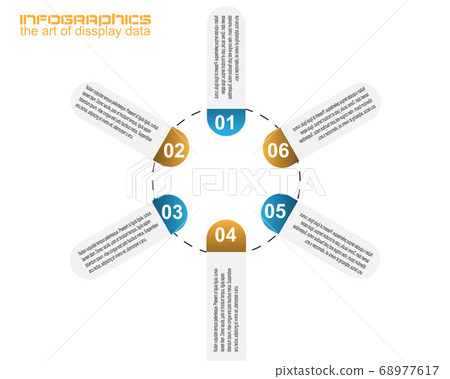 Infographic design template. Idea to display information, ranking and statistics. Infographic design template. Idea to display information, ranking and statistics. 68977617