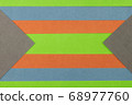 Green, Orange, Blue and Grey coloured paper 68977760