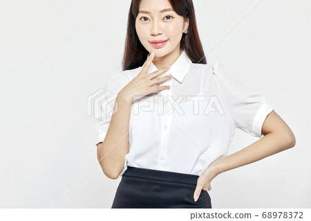 年輕女子，商業，職業女性，商業女性 68978372