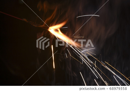 Hand-held fireworks 68979358