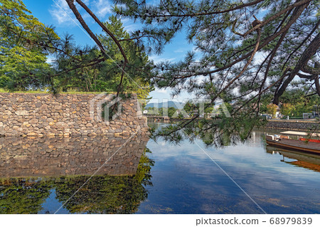 松江城松江堀川的風景 68979839