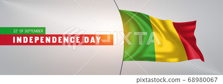 Mali happy independence day greeting card, banner vector illustration Mali happy independence day greeting card, banner vector illustration 68980067