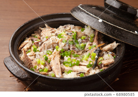 Cooked rice of autumn sword fish 68980585