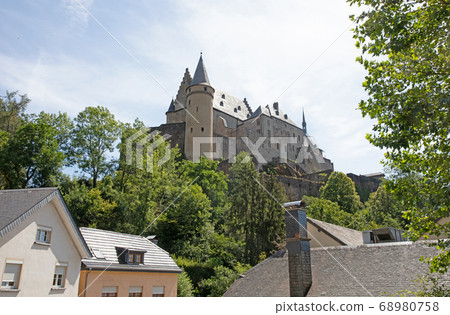 Vianden, Luxembourg on july 21, 2020 Vianden, Luxembourg on july 21, 2020 68980758