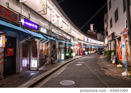 《Kanagawa Prefecture》Yokohama Noge Harmonica Alley/Bar area 《Kanagawa Prefecture》Yokohama Noge Harmonica Alley/Bar area 68981060