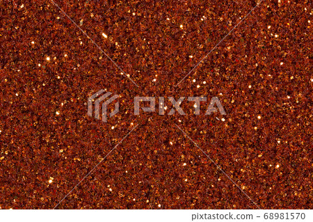 Brown shallow glitter texture. close up. 68981570