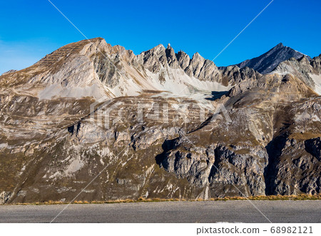 Le fornet mountains near Val dIsere, France - 68982121