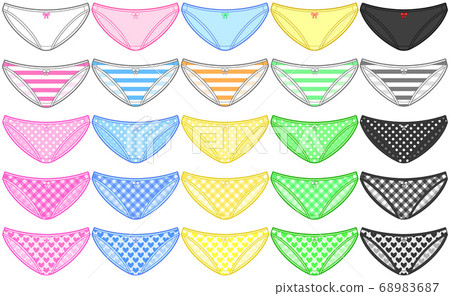 Colorful shorts 25 kinds set 68983687