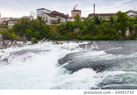 The Rhine Falls landscape 68983730